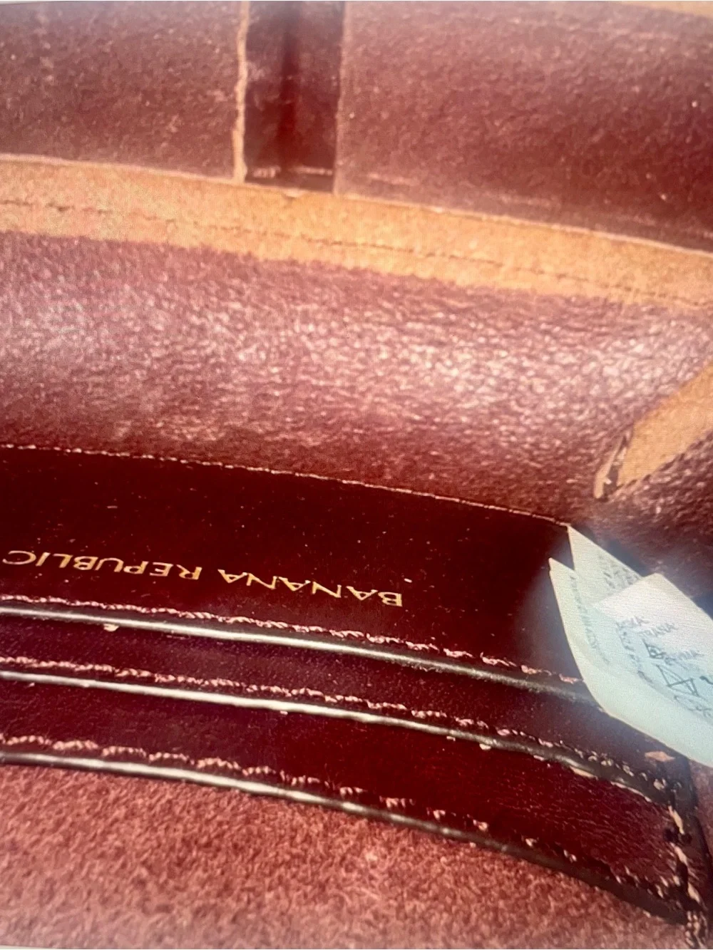 Banana Republic Leather Crossbody Bag